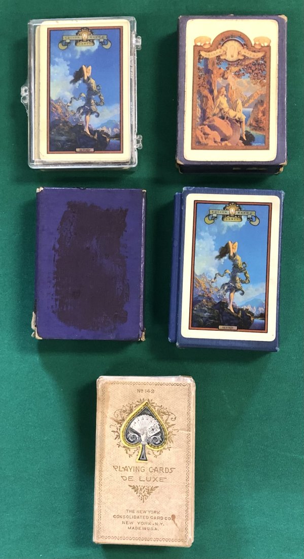 Miscellaneous assortment of Maxfield Parrish Playing Cards (1 of 2)