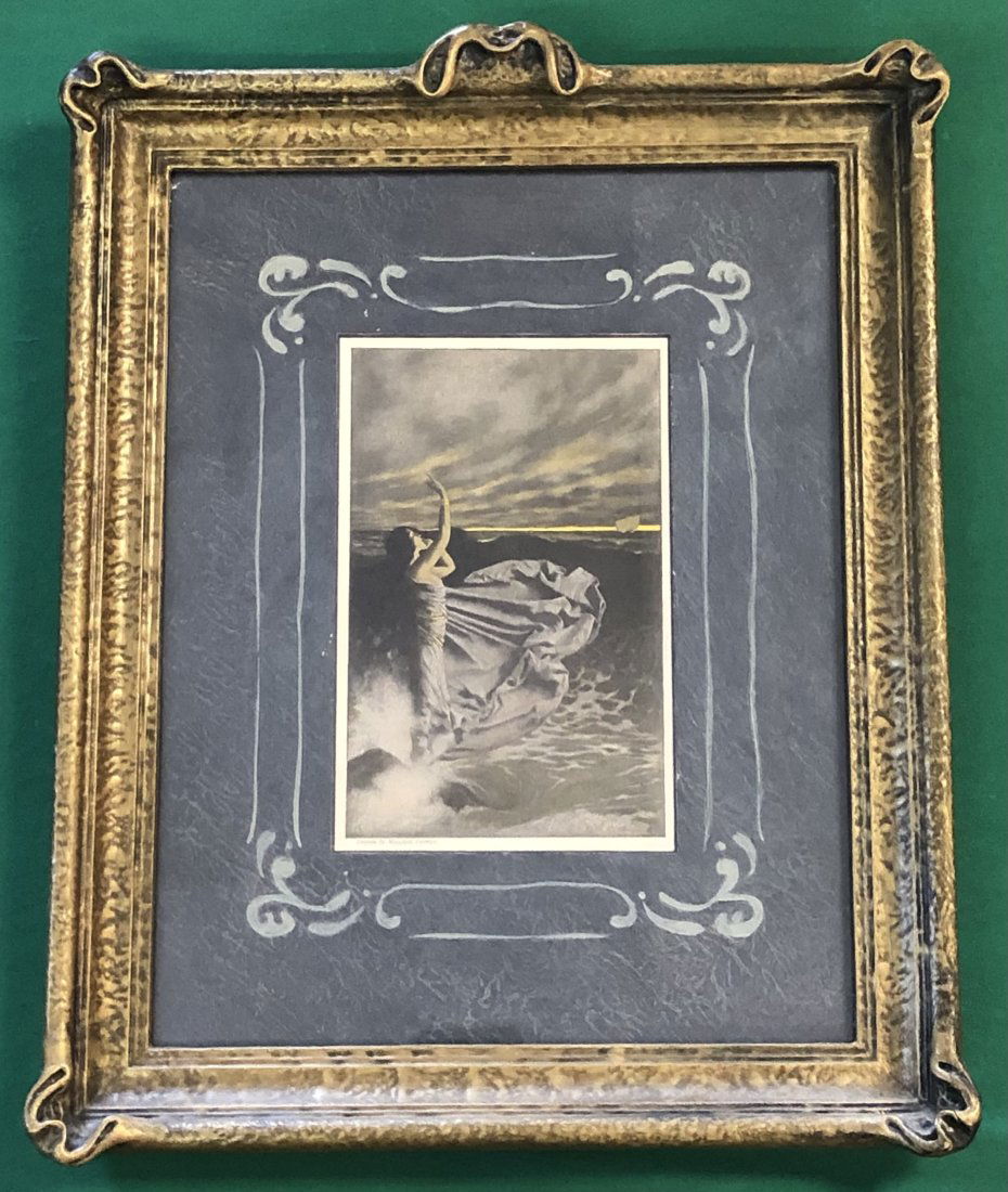 Maxfield Parrish, "Night Calls" (1 of 2)