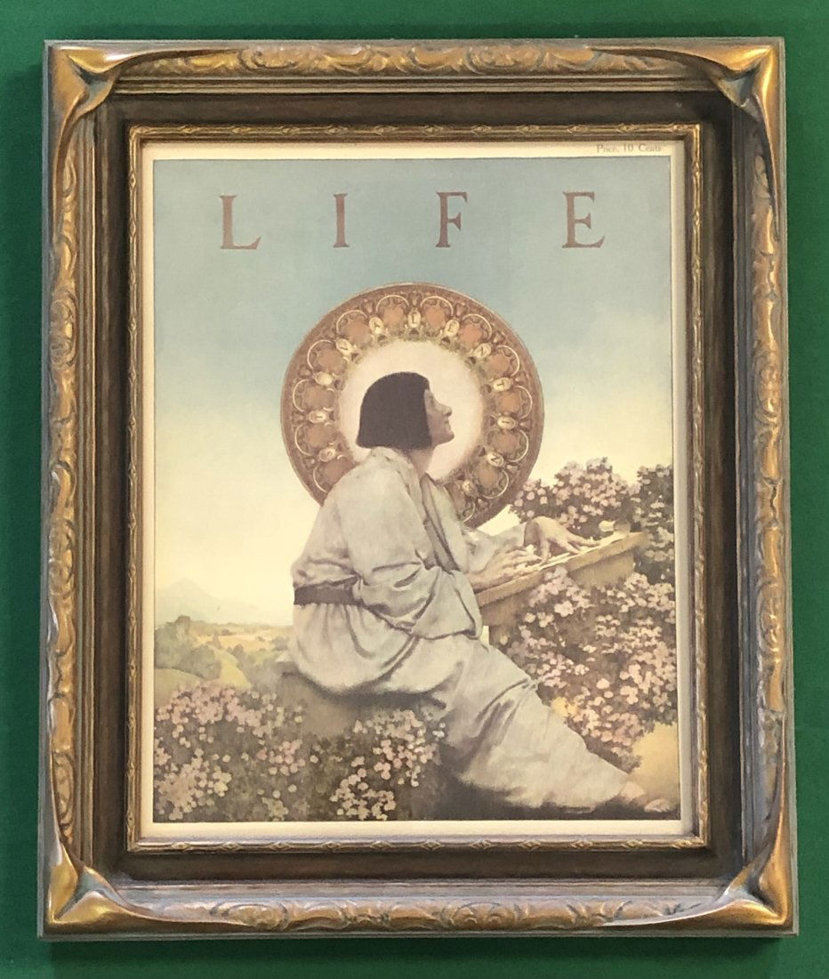 Maxfield Parrish,  Life Magazine Cover, "St Valentine" (1 of 2)
