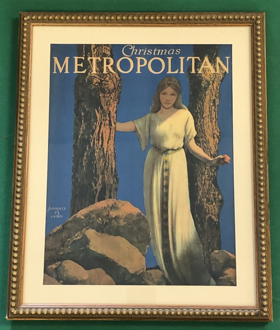 Maxfield Parrish, Metropolitan Magazine Cover, "Christmas" (1 of 2)