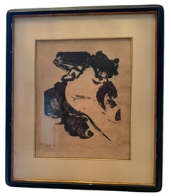 Willem de Kooning (1904-1997) "With Love" cancellation AP