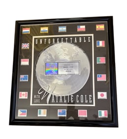 Natalie Cole Platinum Record