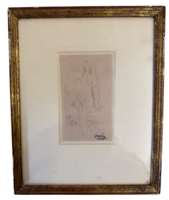 American Illustrator Maurice Sendak (1928-2012) Drawing