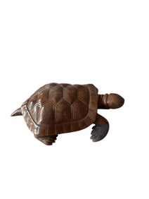Jasper carved turtle