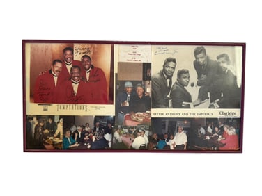 TheTemptations Autographed Photo