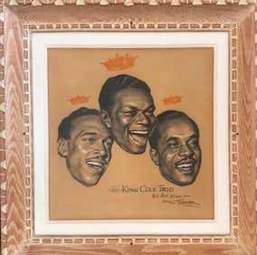 Saul Tepper (American, 1899-1987) "The King Cole Trio" Painting