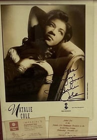 Natalie Cole Autographed Photograph