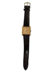 Omega De Ville Gentlemens 18 Kt Gold Wristwatch