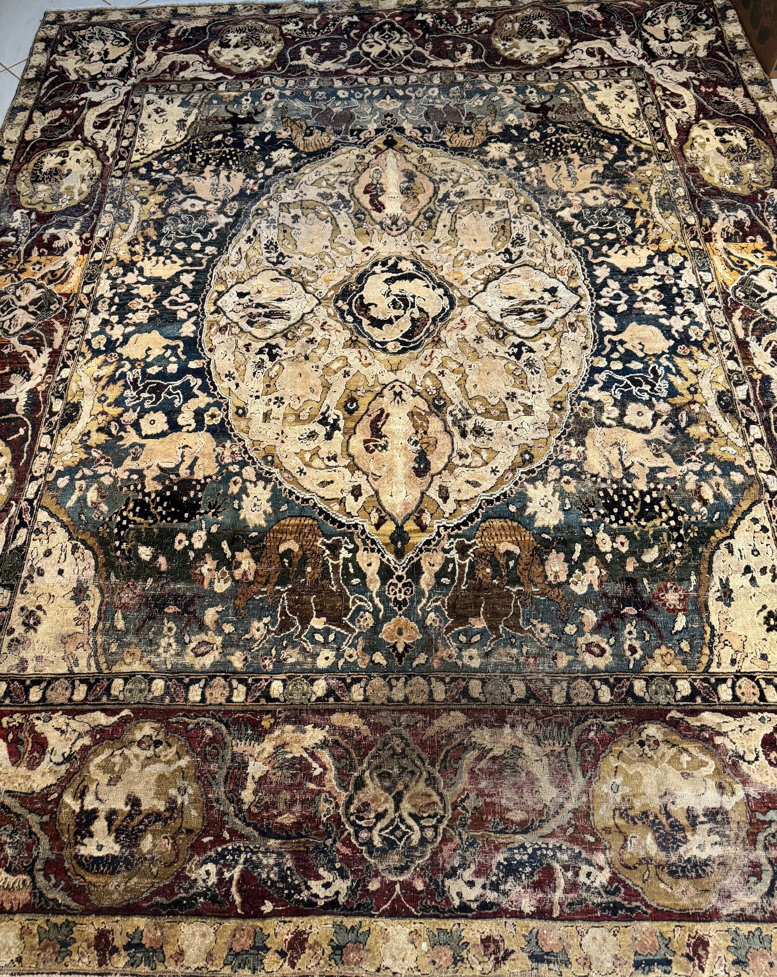 18th c Persian Carpet (1 of 9)