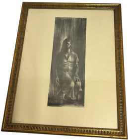 Charles W. White, American (1918-1979) Lithograph