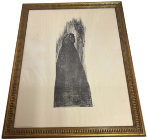 Charles W. White, American (1918-1979) Lithograph