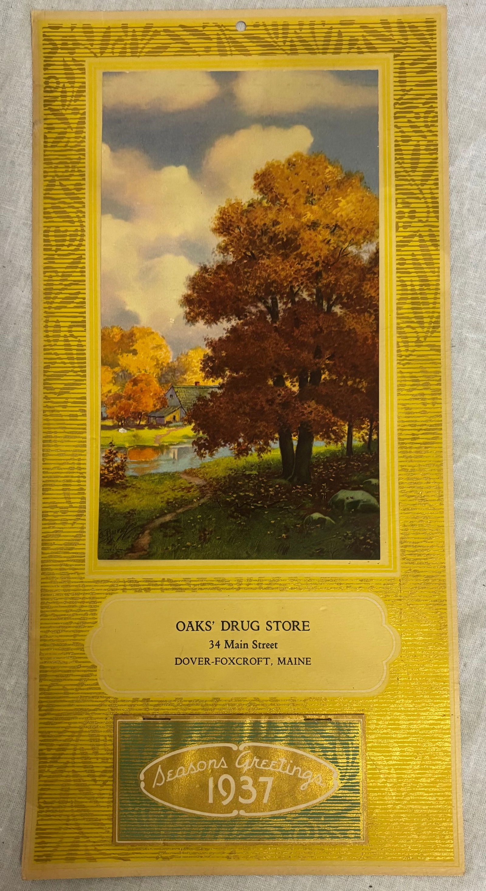 Maxfield Parrish, American (1870-1966) Calendar (1 of 2)