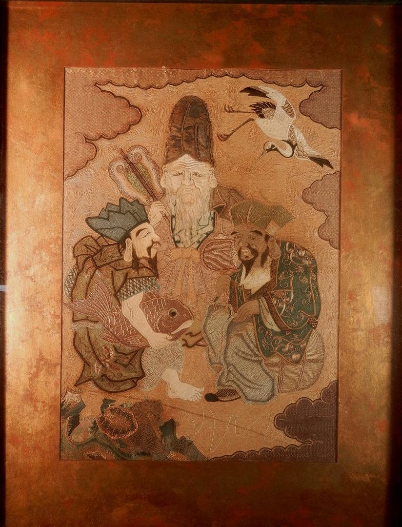 Incredible Early Asian Embroidery