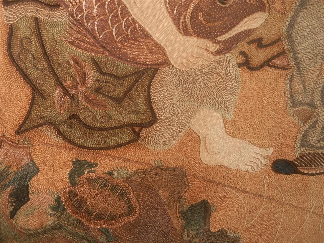 Incredible Early Asian Embroidery - 3