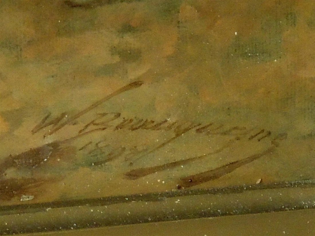 W.C. Beauquesne, 19thc French, Oil Painting - 8