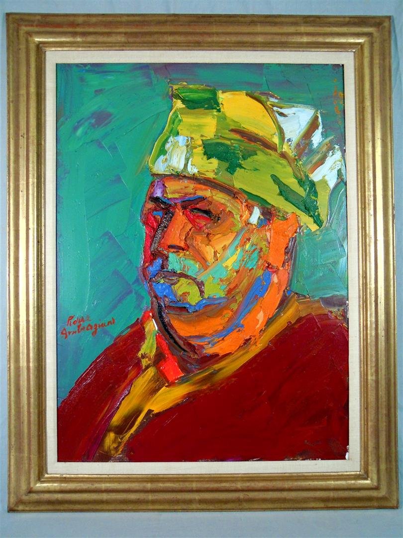 Oil on Canvas by Pierre Ambrogiani