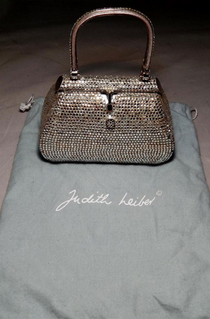 Judith Leiber Crystal Handbag: Judith Leiber crystal handbag.