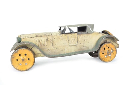 Schieble Toy and Novelty Roadster Sport Car in Pressed Steel