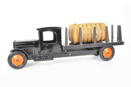 Black Steelcraft Pressed Steel Stake Truck