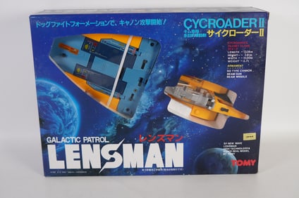 Tomy Lensman Cycroader II Galactic Patrol Ship MIB Old Store Stock