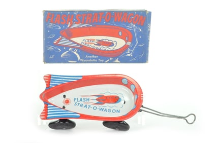 Wyandotte Steel Flash Strat-O-Wagon Space Toy