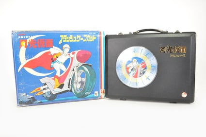 Moonlight Mask Attaché Case Set Superhero Briefcase Toy Set by Bandai