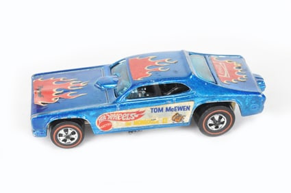 Hotwheels Mongoose II Redline Dragster in Blue Metallic