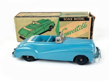 Hubley Scale Model Diecast Convertible No. 458