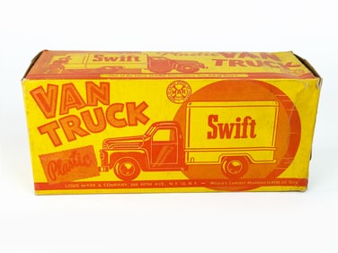 Van Truck Swift Advertising Boxed Toy by Marx