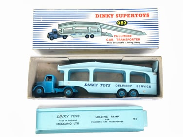 Large 982 Pullmare Car Transporter for Dinky with Box