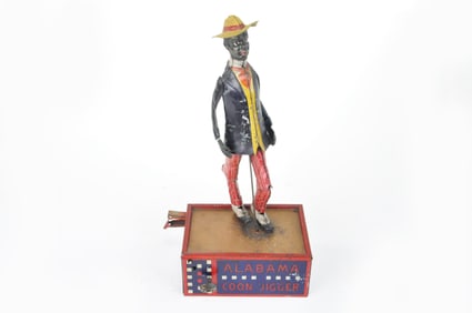 Lehmann Coon Jigger Black Dancer Tin Windup