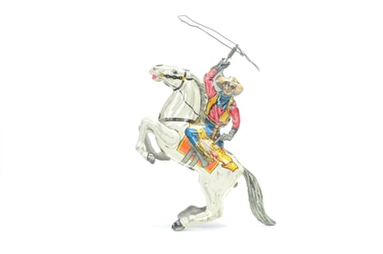 Lone Ranger and Silver Marx Tin Windup Toy