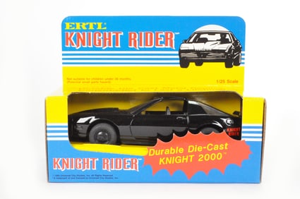 Ertl Knight Rider Iconic 1980s Diecast Kitt 2000 Firebird Car Boxed