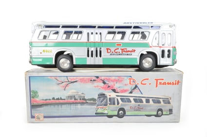 Large D.C. Transit Bus Tin by A.T.C.