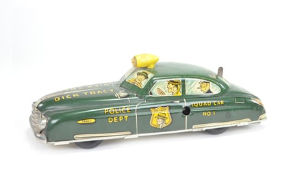 Dick Tracy Detective Car Squad Car #1 by Marx