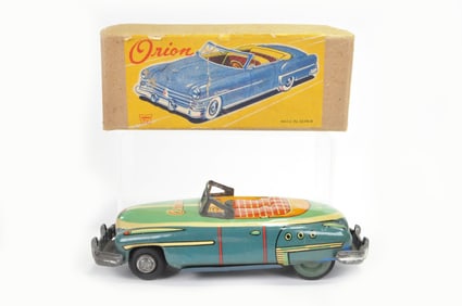 Orion Tin General Toy Car with box by Ichiko