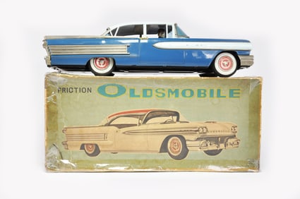 Immense and Desirable Ichiko Oldsmobile in Blue.