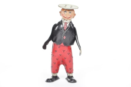 Struass Boob McNut American Comic Character Windup Tin Toy