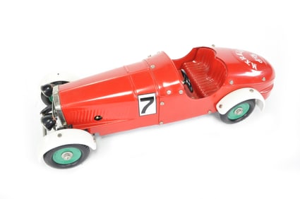 Marklin Tin and Steel Windup Race Car #7