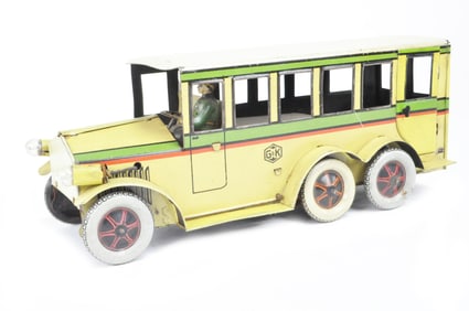 G&K Larger Tin Windup Bus from Germany