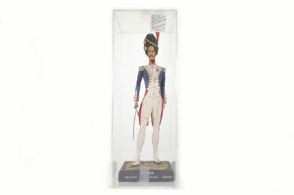 Composition Soldier, French Imperial Guard 1810 Large 12" Scale