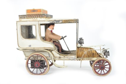 Renault by Pinard Limo Antique Tin Toy