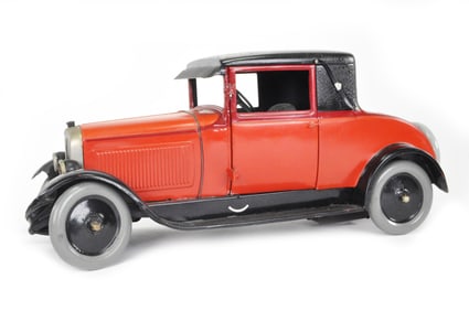 Tin Citroen C6 Coupe from France, Tin Windup Toy Car