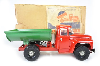 Large Steel Russian Dump Truck with Box