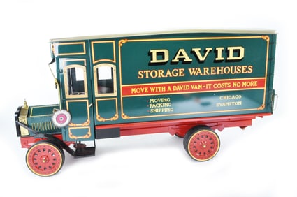 David Storage Warehouse Pressed Steel Truck with Detailing!