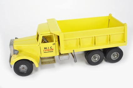 Miller-Ironson Corp M.I.C. Smith-Miller Yellow Dump Truck Boxed