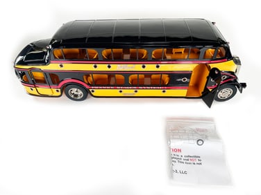 Amazing Steel Nite Coach Sleeper Bus, Designed ca 1930 Retro 123