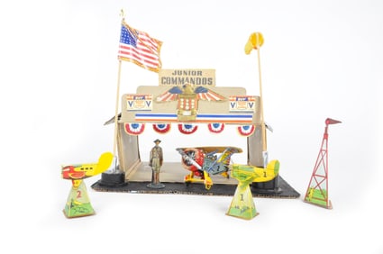 Junior Commandos Airplanes and Hanger One of a Kind Toy