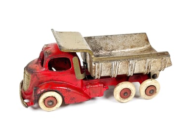 Hubley Six Wheel Dump Truck Cast iron