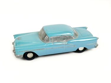 Blue Banthrico Oldsmobile Diecast Car/Still Bank